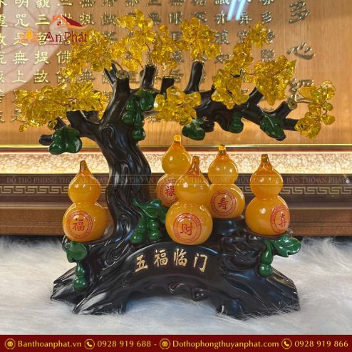 phong thuy decor cay thach anh 5 ho lo vang pt0002 2