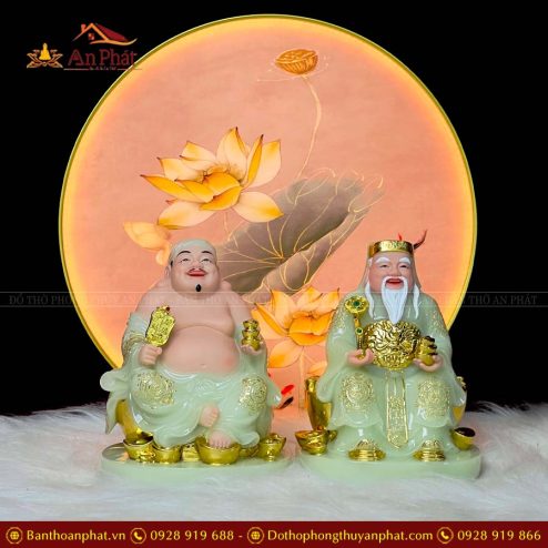 tuong than tai tho dia bo 2 ong da cao cap xanh ngoc t014 3
