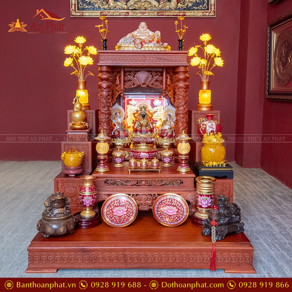 Bàn Thờ Thần Tài Đủ Đồ Thờ Cao Cấp TT886 49 Bàn Thờ Thần Tài Đủ Đồ Thờ Cao Cấp TT886