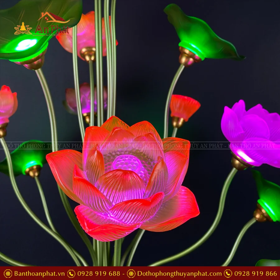 Ánh sáng đèn led lung linh