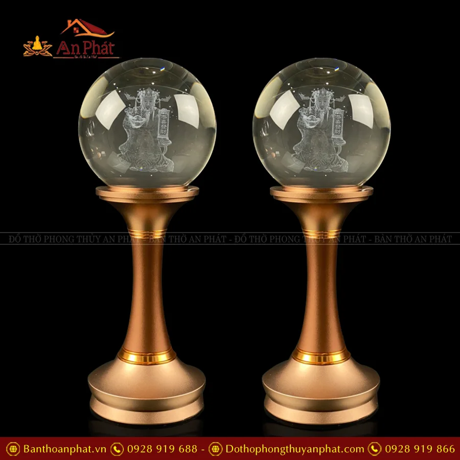 Đèn thờ điện cầu thân đồng nhiều mẫu DTD1399 15 Đèn thờ điện cầu thân đồng mẫu Thần Tài DTD1399 An Phát