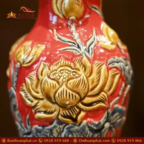 lo hoa men do dap noi hoa sen mieng luon dt71300002