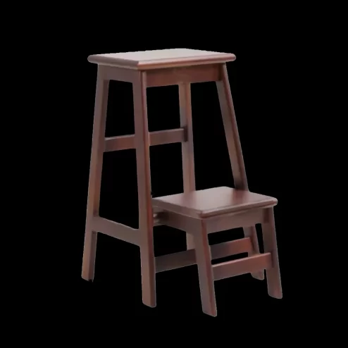 Ghế gỗ tự nhiên decor gấp gọn cao cấp PK9535 An Phát