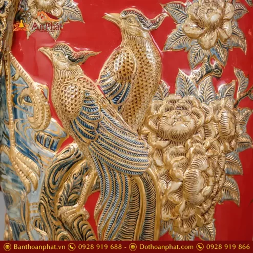 lo loc binh cao cap ve vang mau do dap noi cong dao kenh dt94600006