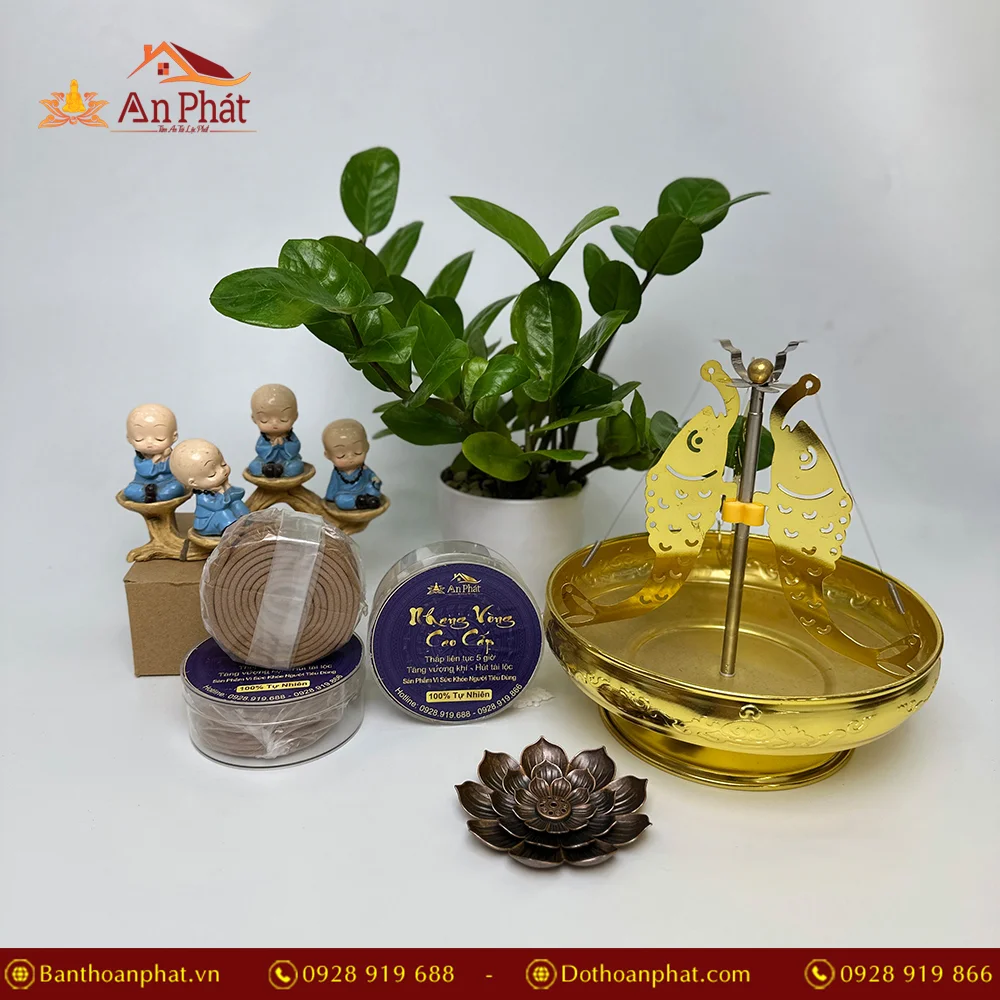 Nhang vòng trầm hương Thượng Hạng PK9555 9 Hương nhang trầm cao cấp