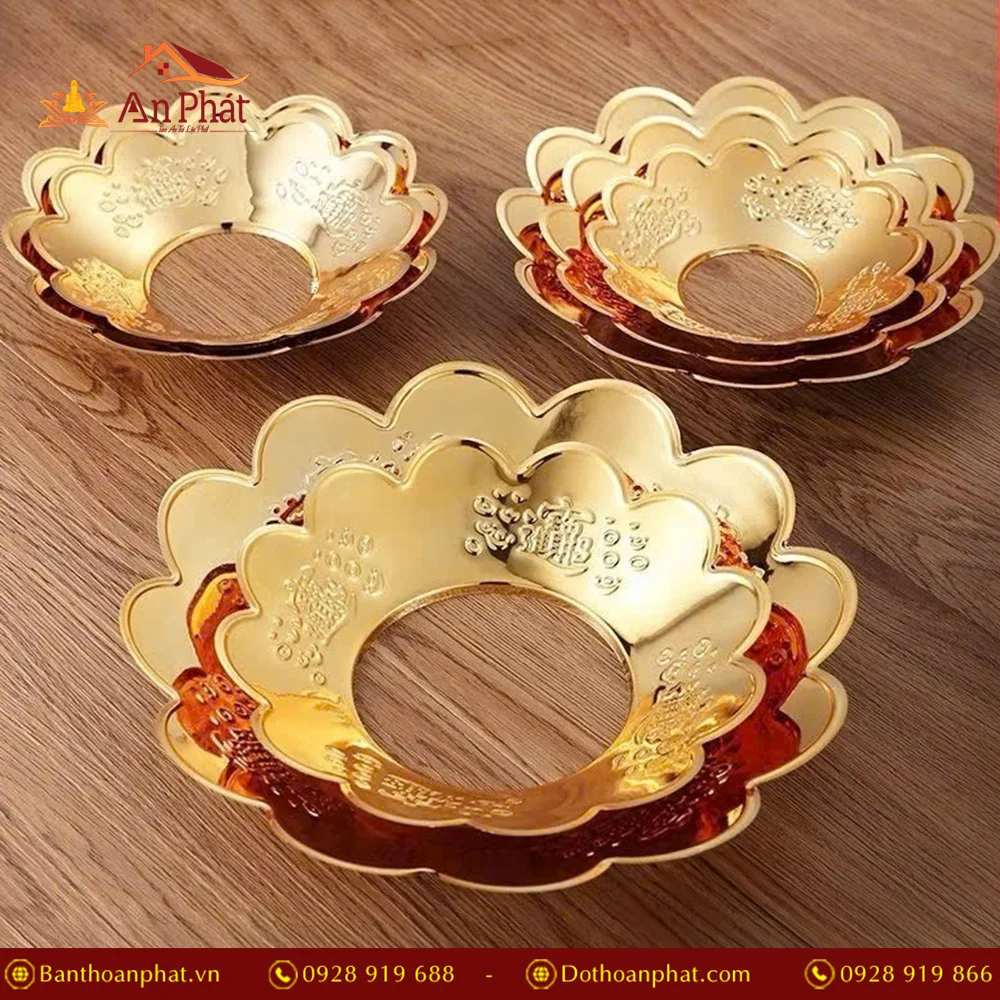 Vỉ Hứng Tàn Bát Hương nhiều cỡ PK9546 12 Khay đón tàn hương