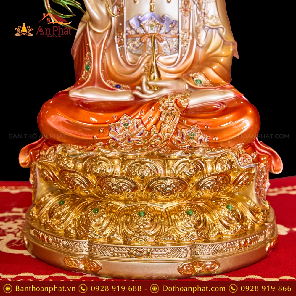 Tuong Ta Ba Tam Thanh Da Hieu Ung Dong Toa Dai Sen Do Anh Kim Dat Vang Co La De T2318 8