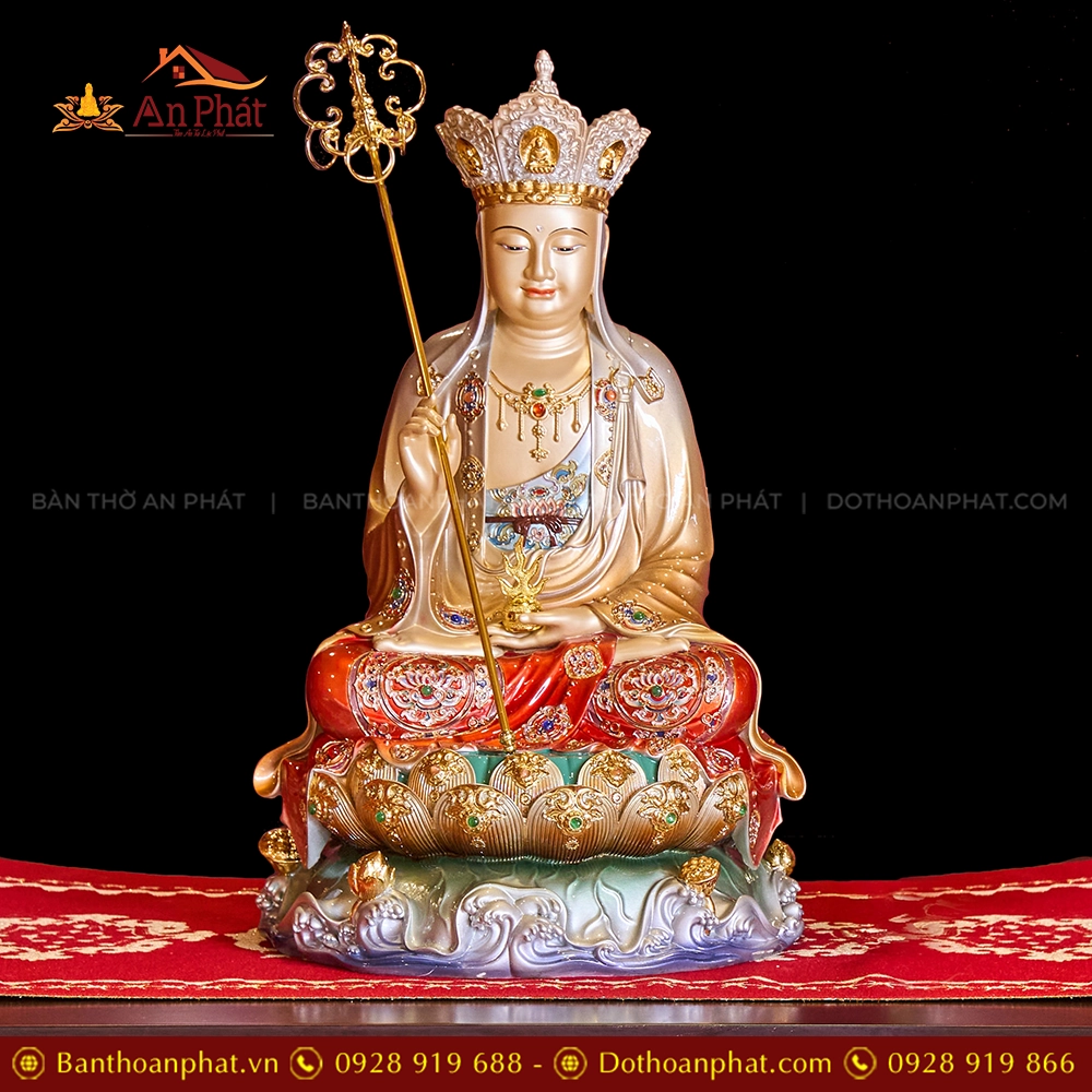 Tượng Địa Tạng vương Bồ Tát ngồi đẹp