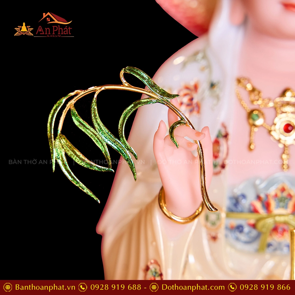 Tuong Ta Ba Tam Thanh Toa Dai Sen Da Cam Loang Dat Vang Co La De T2314 12