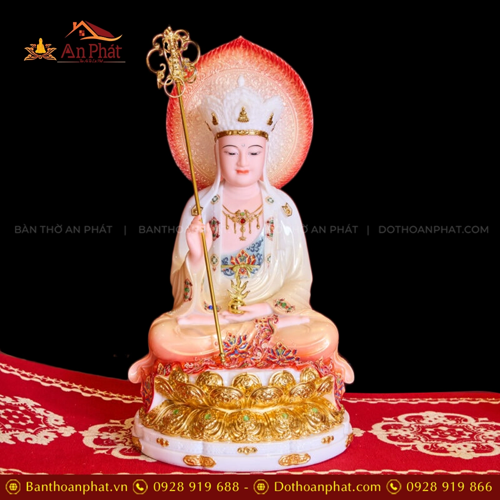 Tượng Địa Tạng vương Bồ Tát ngồi đẹp