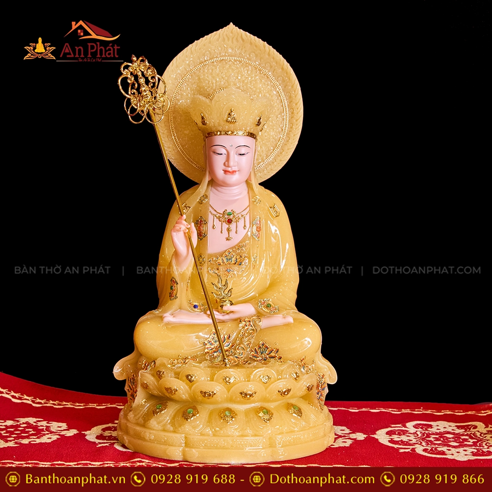 Tượng Địa Tạng vương Bồ Tát ngồi đẹp