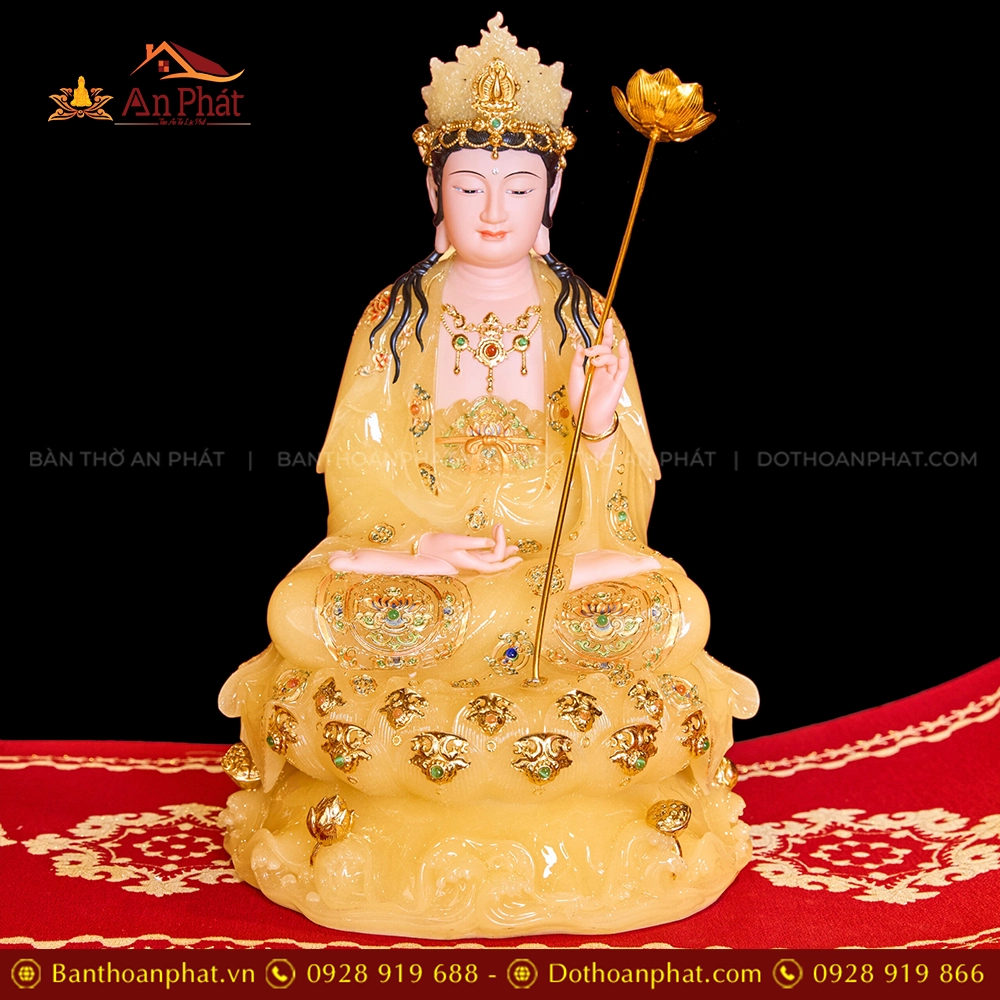 Tượng Đại Thế Chí Bồ Tát bằng đá đẹp