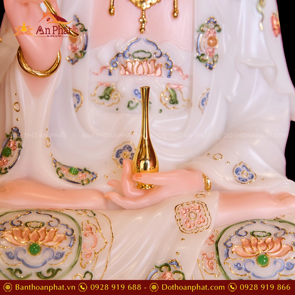 Tuong Tay Phuong Tam Thanh Toa Dai Sen Trang Ve Gam T2310 7 1