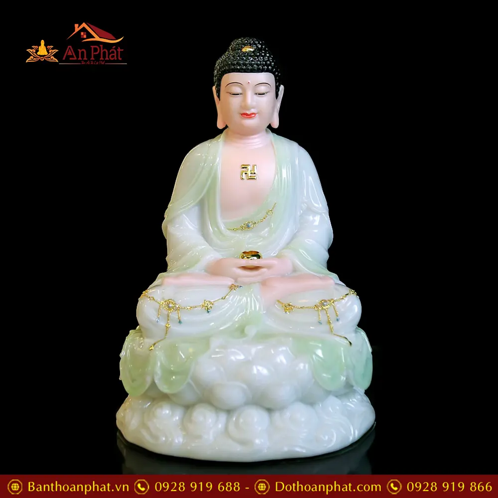 bo tuong phat ta ba tam thanh bot da xanh cao cap t234100016