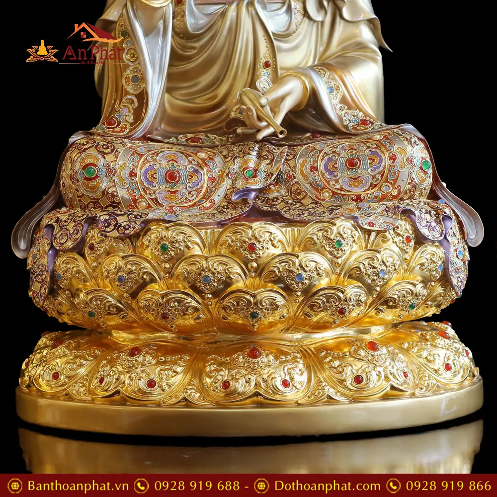 bo tuong ta ba tam thanh cao cap bang dong mau ngoi dai sen t233400011 1