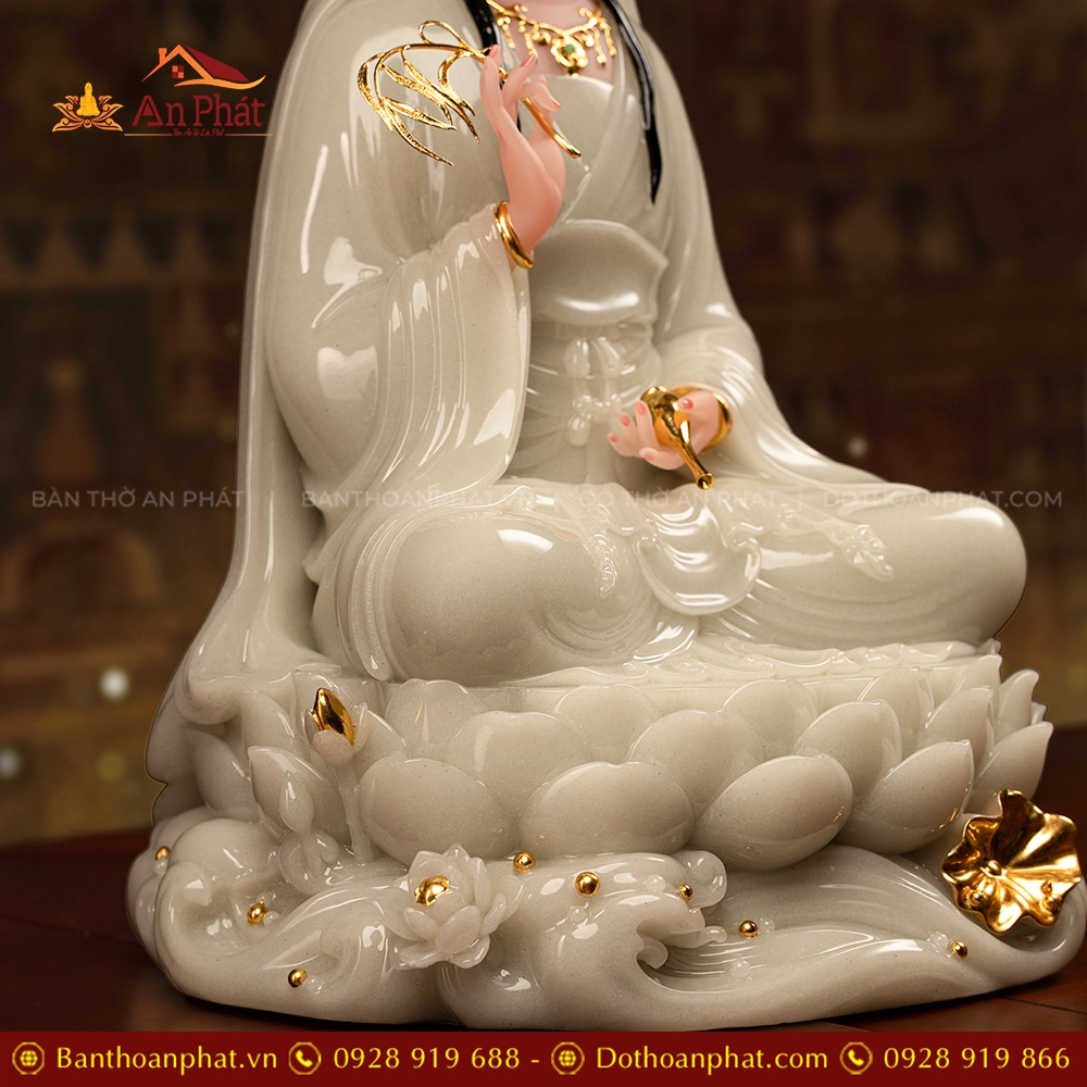 Ton Tuong Ta Ba Tam Thanh Thach Anh Men Xanh Ngoc Bao T2423 8