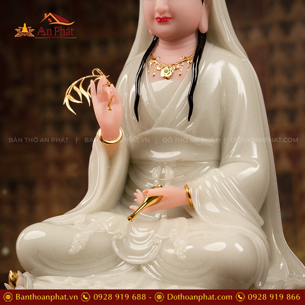 Ton Tuong Ta Ba Tam Thanh Thach Anh Men Xanh Ngoc Bao T2423 9