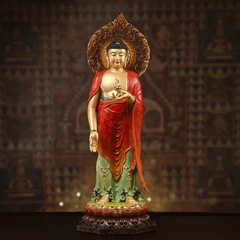 Tượng Bổn Sư Thích Ca Mâu Ni Ngọc Thạch phủ Đồng Cổ Vân T2419