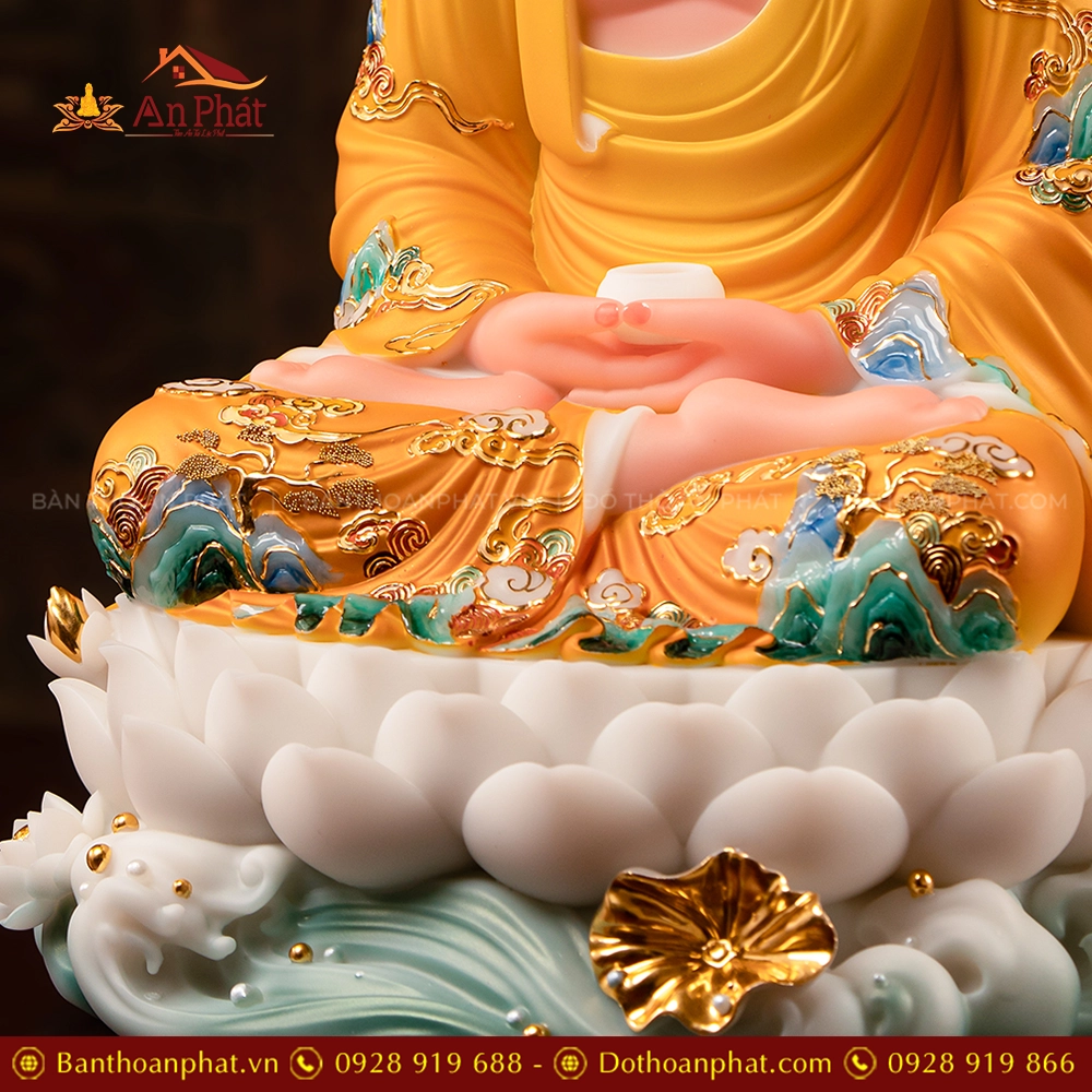 Tuong Bon su Thich Ca Mau Ni Thach Anh Ngoc Lien Hoang Y T2413 6