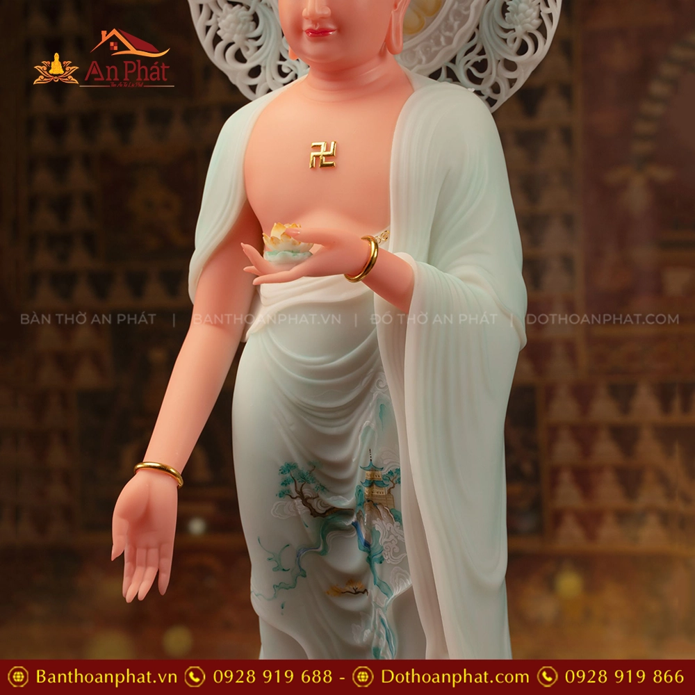 Tuong Bon su Thich Ca Mau Ni Thach Anh Tinh Van T2417 5