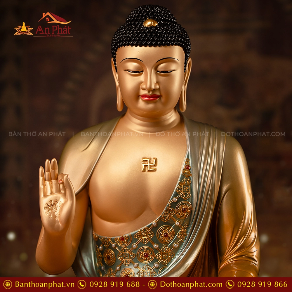 Tôn Tượng Hoa Nghiêm Tam Thánh Ngọc Thạch Phủ Đồng Lam Bảo Hoa T2433 23 Ton Tuong Hoa Nghiem Tam Thanh Ngoc Thach Phu Dong Lam Bao Hoa T2433 8