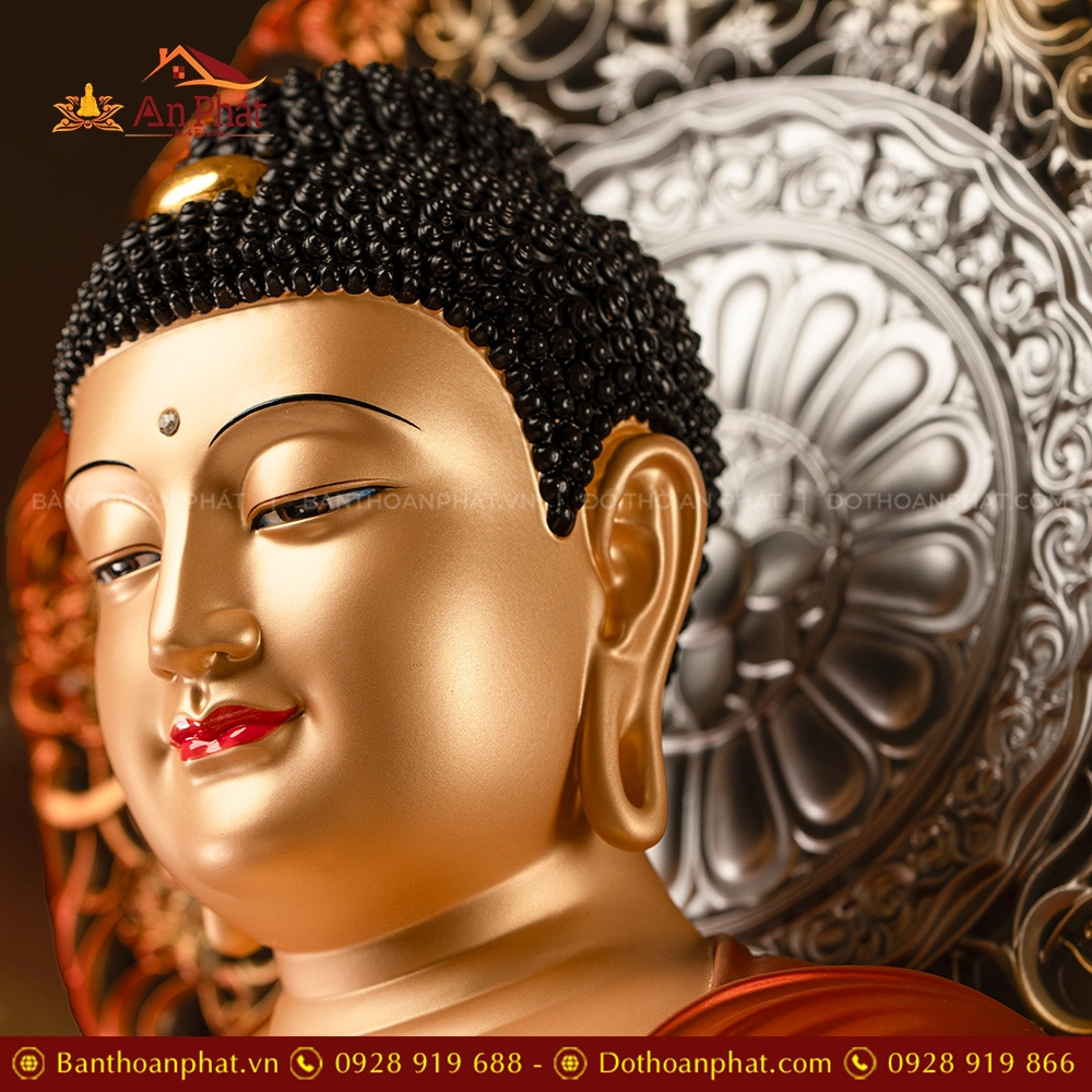 Tôn Tượng Tây Phương Tam Thánh Ngọc Thạch Phủ Đồng Kim Xích Quang T2455 22 Ton Tuong Tay Phuong Tam Thanh Ngoc Thach Phu Dong Kim Xich Quang T2455 7