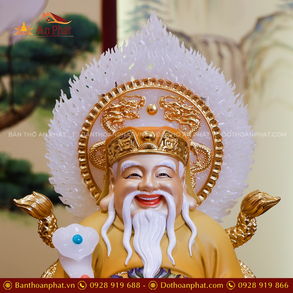 Tượng Tài Địa Song Long Ngọc Thạch Phủ Đồng Dát Vàng T2521 20 Tuong Tai Dia Song Long Ngoc Thach Phu Dong Dat Vang T2521 7