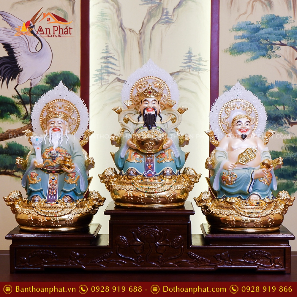 Tượng Tài Địa Song Long Ngọc Thạch Phủ Đồng Dát Vàng T2524 15 Tượng Tài Địa Song Long Ngọc Thạch Phủ Đồng Dát Vàng T2524