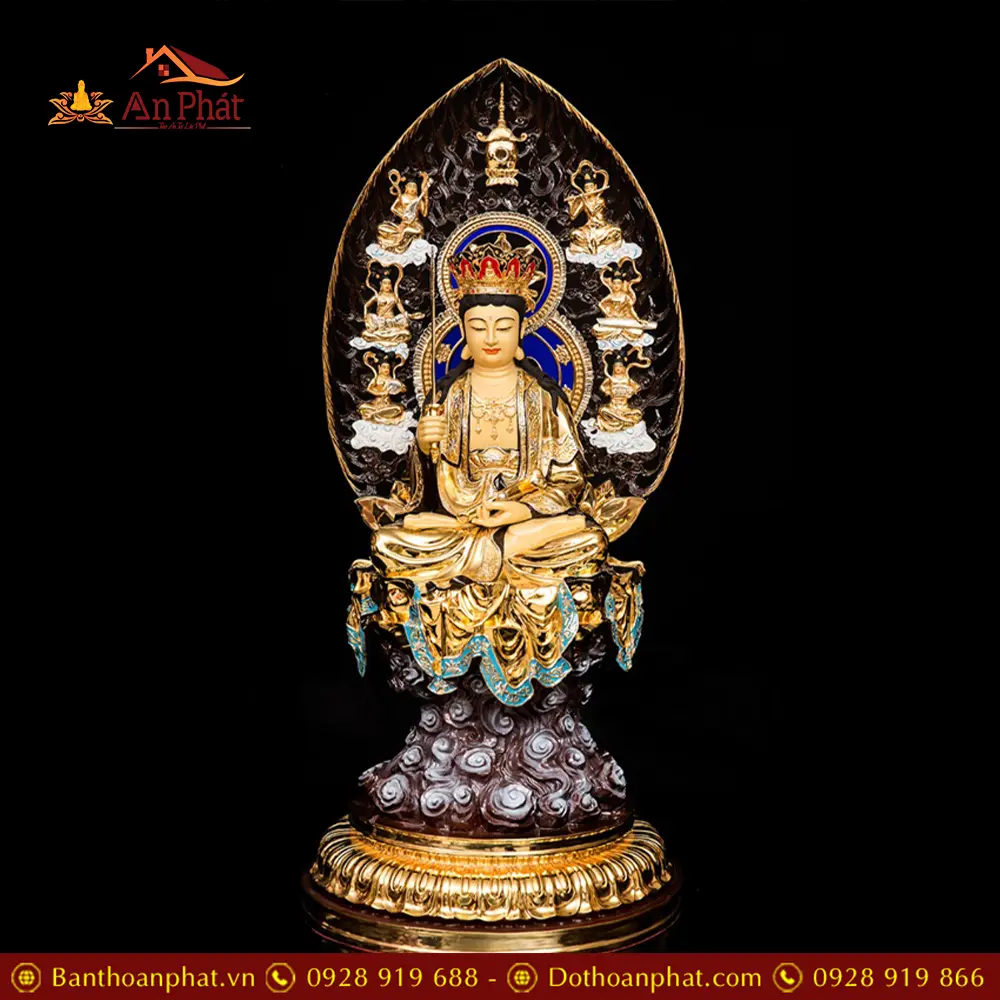 bo tuong hoa nghiem tam thanh dong dat vang cao cap t271500009