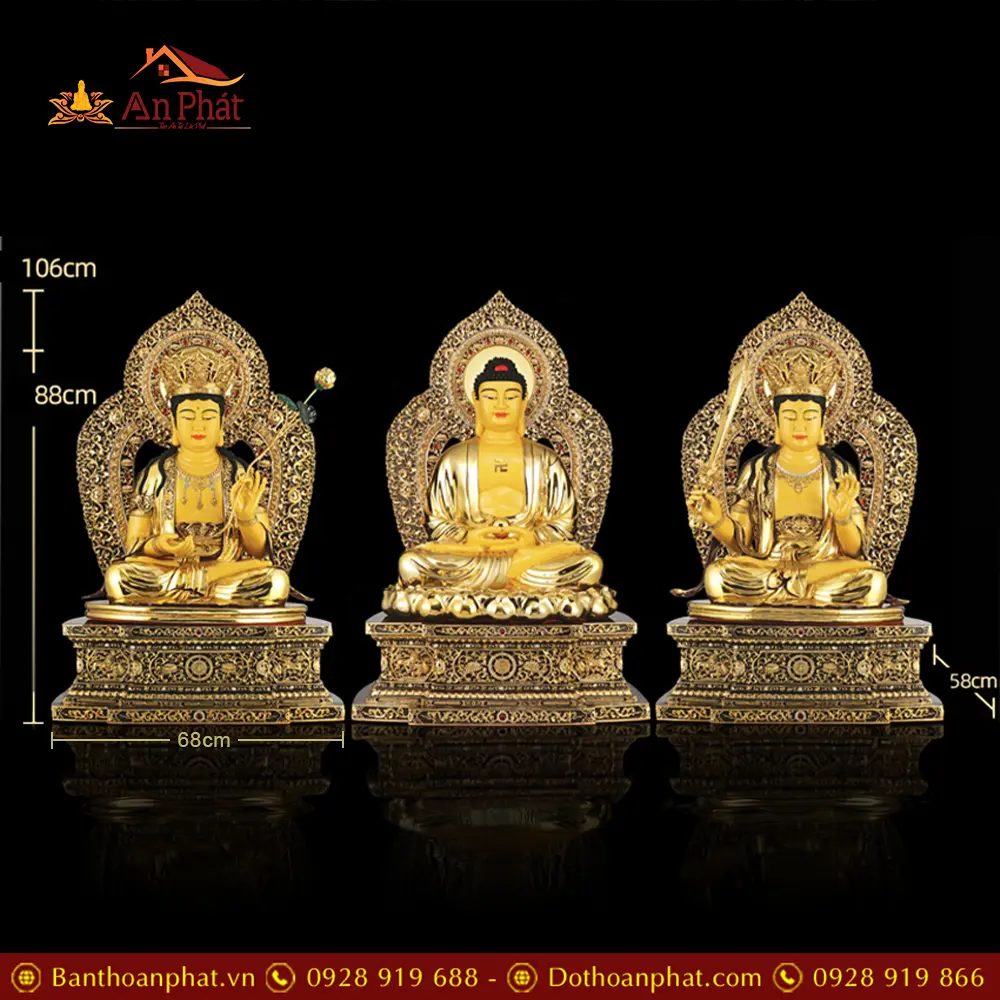 bo tuong hoa nghiem tam thanh dong dat vang nhap khau t271000014