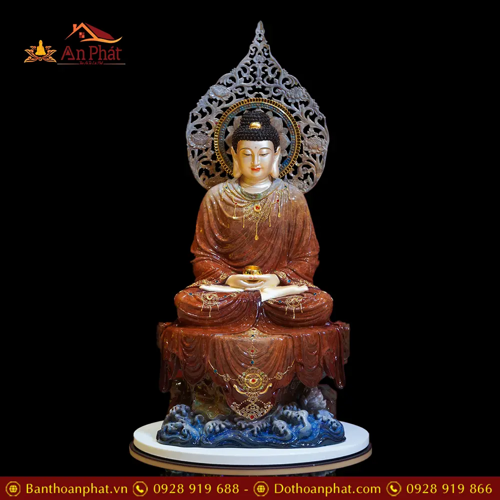 Bộ Tượng Hoa Nghiêm Tam Thánh Đồng Nhập Khẩu Cao Cấp T2713