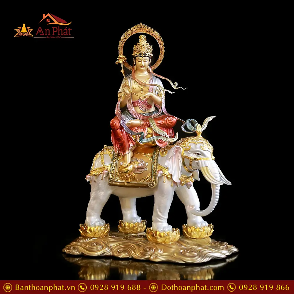 bo tuong phat hoa nghiem tam thanh dong cao cap ve gam nhap khau t270900010