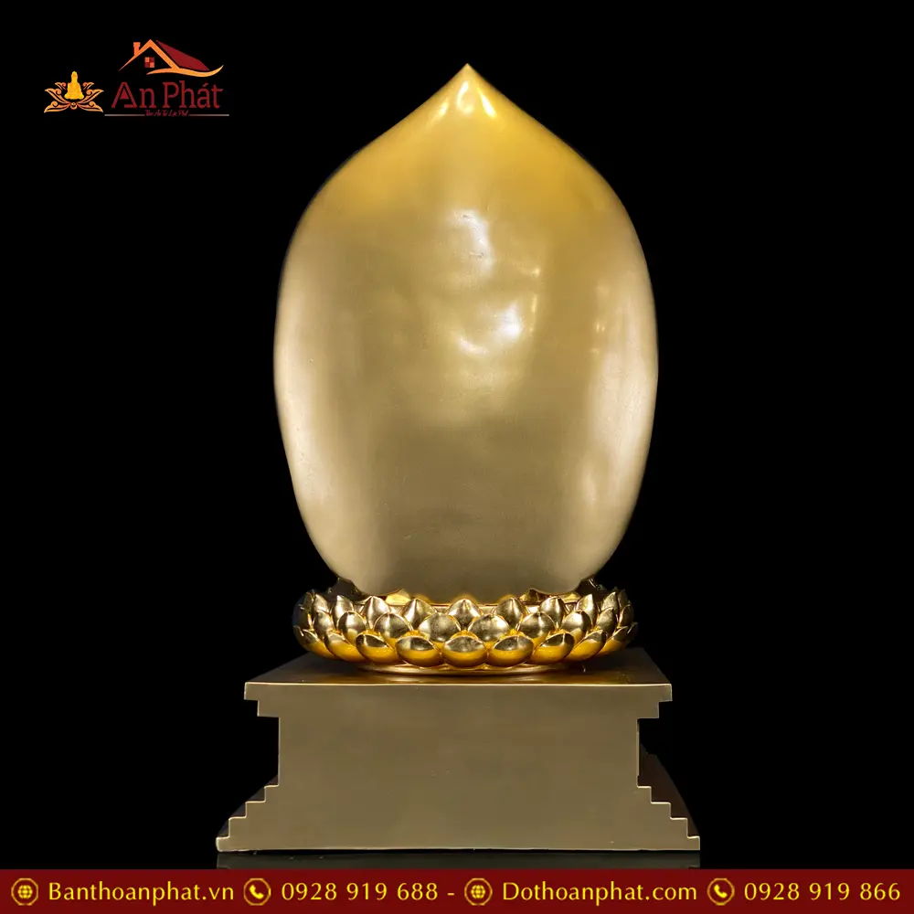 Tượng Phật A Di Đà Ngồi Đế Kim Cang Bằng Đồng Dát Vàng Cao Cấp T2533 23 tuong phat a di da ngoi de kim cang bang dong dat vang cao cap t253300009