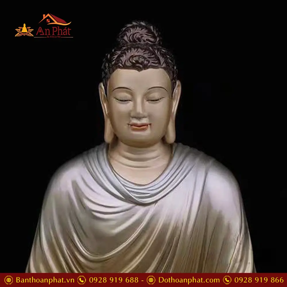 Tượng Phật Bổn Sư Thích Ca Đồng Men Cổ Cao Cấp Ngồi Tĩnh Tâm T2625 12 Tượng Phật Bổn Sư Thích Ca Đồng Men Cổ Cao Cấp Ngồi Tĩnh Tâm T2625