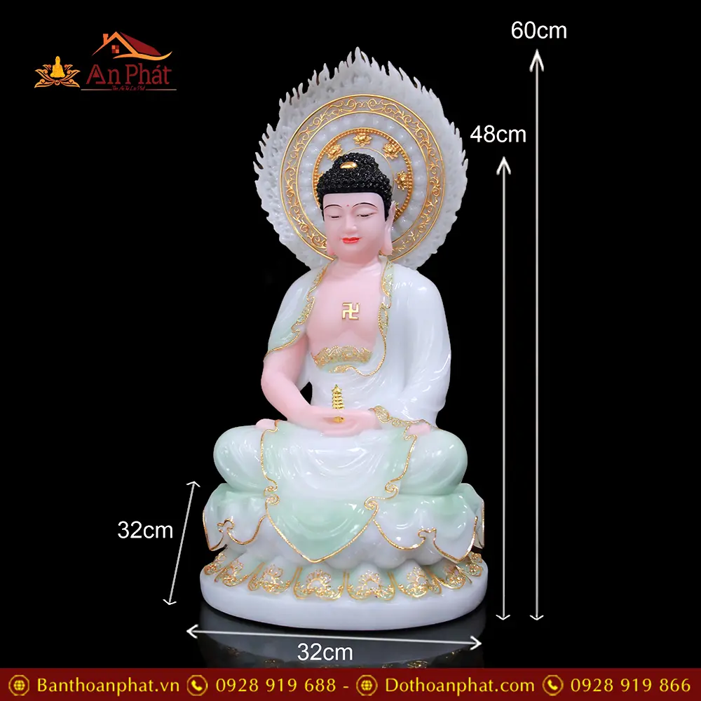 tuong phat duoc su bot da xanh thien thanh ngoi dai sen t268800001