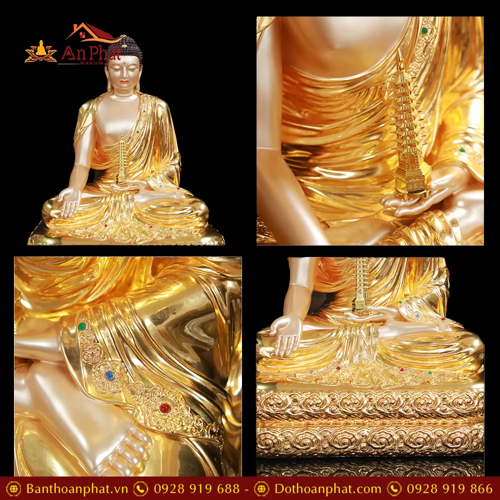 tuong phat duoc su dong dat vang dang ngoi an bao t269300002