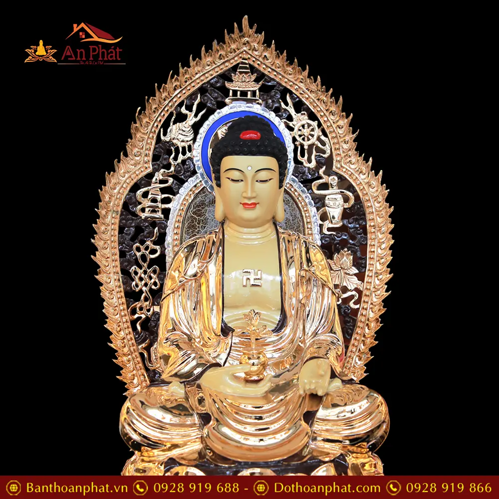 tuong phat duoc su dong ma vang co la de dang ngoi cao cap t269200004