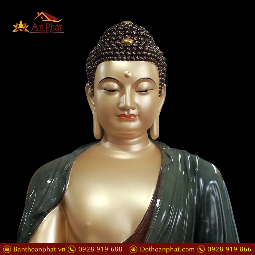 Tượng Phật Dược Sư Đồng Men Độ Cao Cấp Đế Dát Vàng T2690 16 Tượng Phật Dược Sư Đồng Men Độ Cao Cấp Đế Dát Vàng T2690