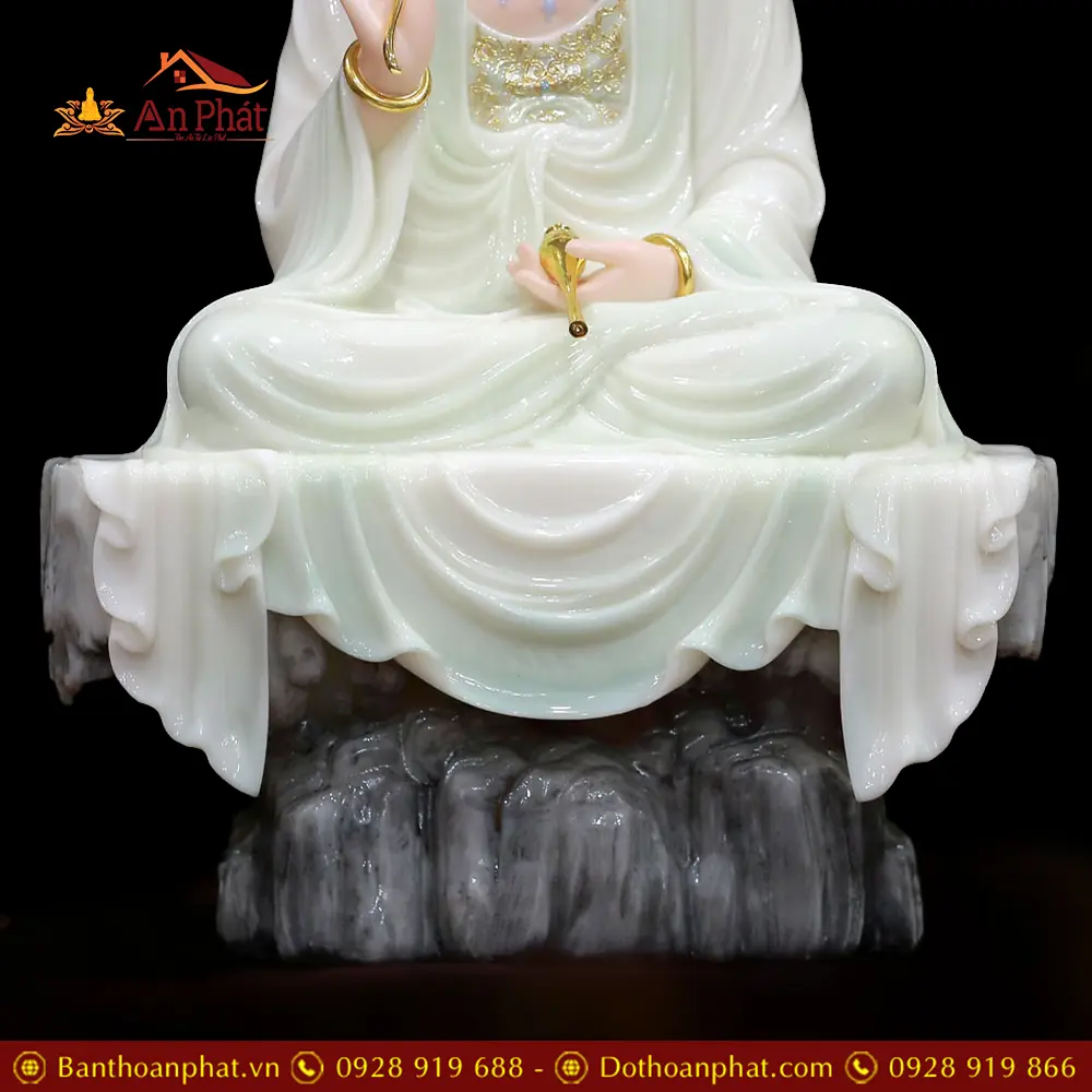 Tượng Quan Thế Âm Bồ Tát Bột Đá Xanh Thiên Thanh Ngồi Tự Tại T2570 21 tuong quan the am bo tat bot da xanh thien thanh ngoi tu tai t257000009