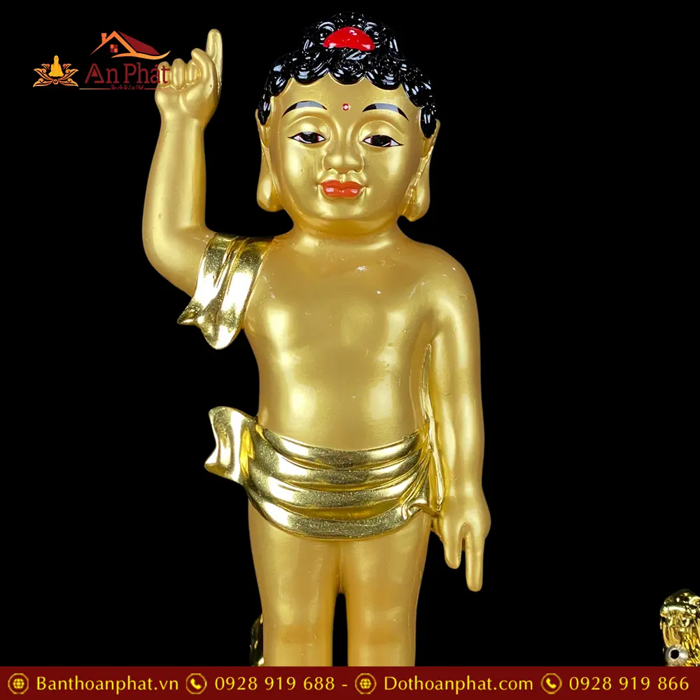 Chậu Tắm Phật Đản Sanh Hợp Kim Đồng Vẽ Hoa Nhập Khẩu Cao Cấp T2758 12 Chậu Tắm Phật Đản Sanh Hợp Kim Đồng Vẽ Hoa Nhập Khẩu Cao Cấp T2758