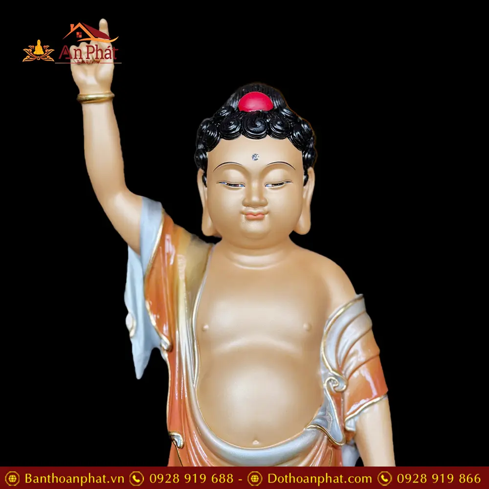 tuong phat dan sanh dong son mau cam cao cap t275200004