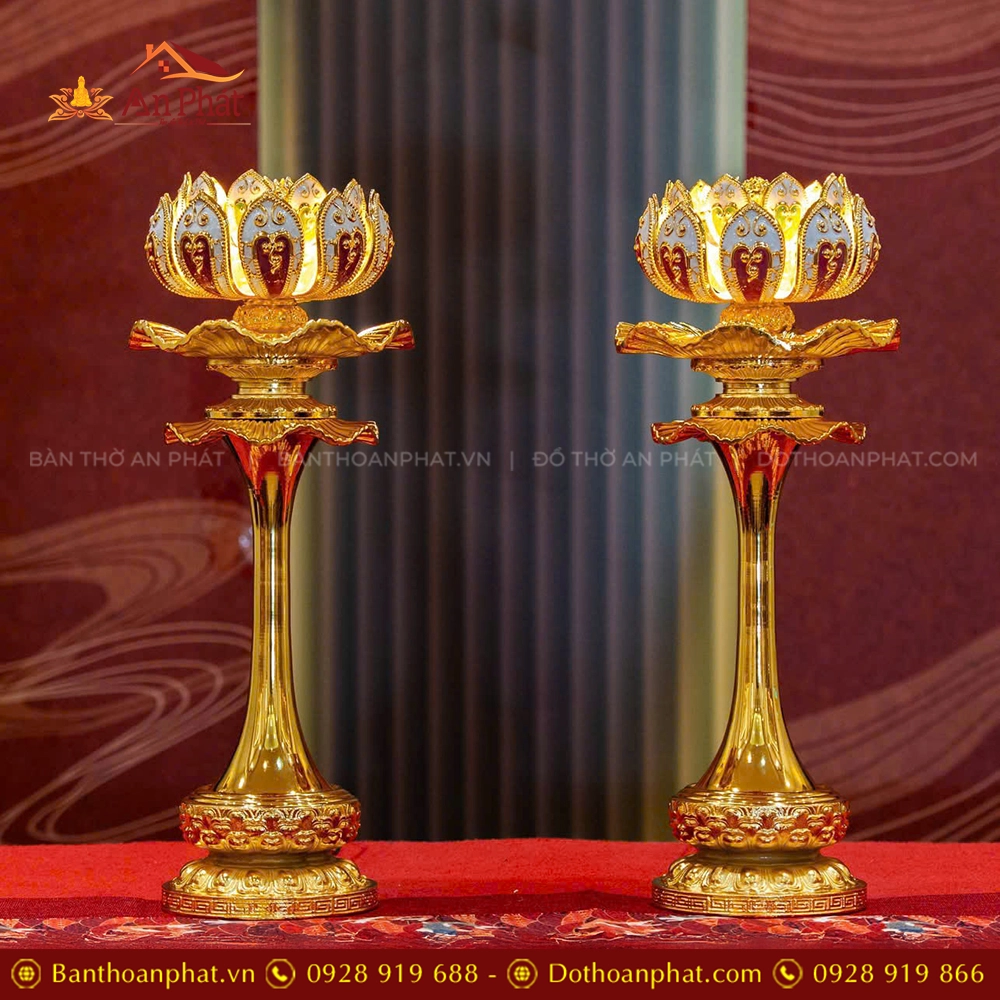 Đèn thờ bằng đồng nhập khẩu