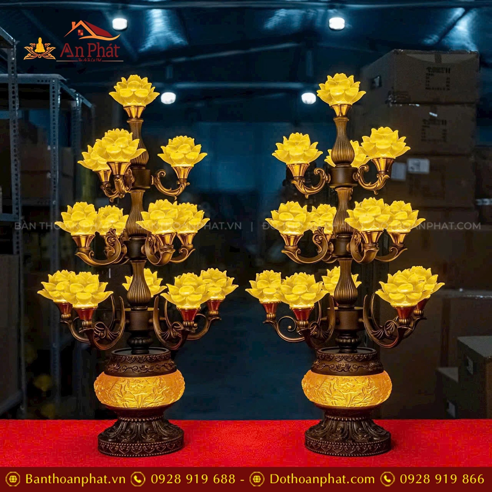 Đèn thờ nhập khẩu Đài Loan