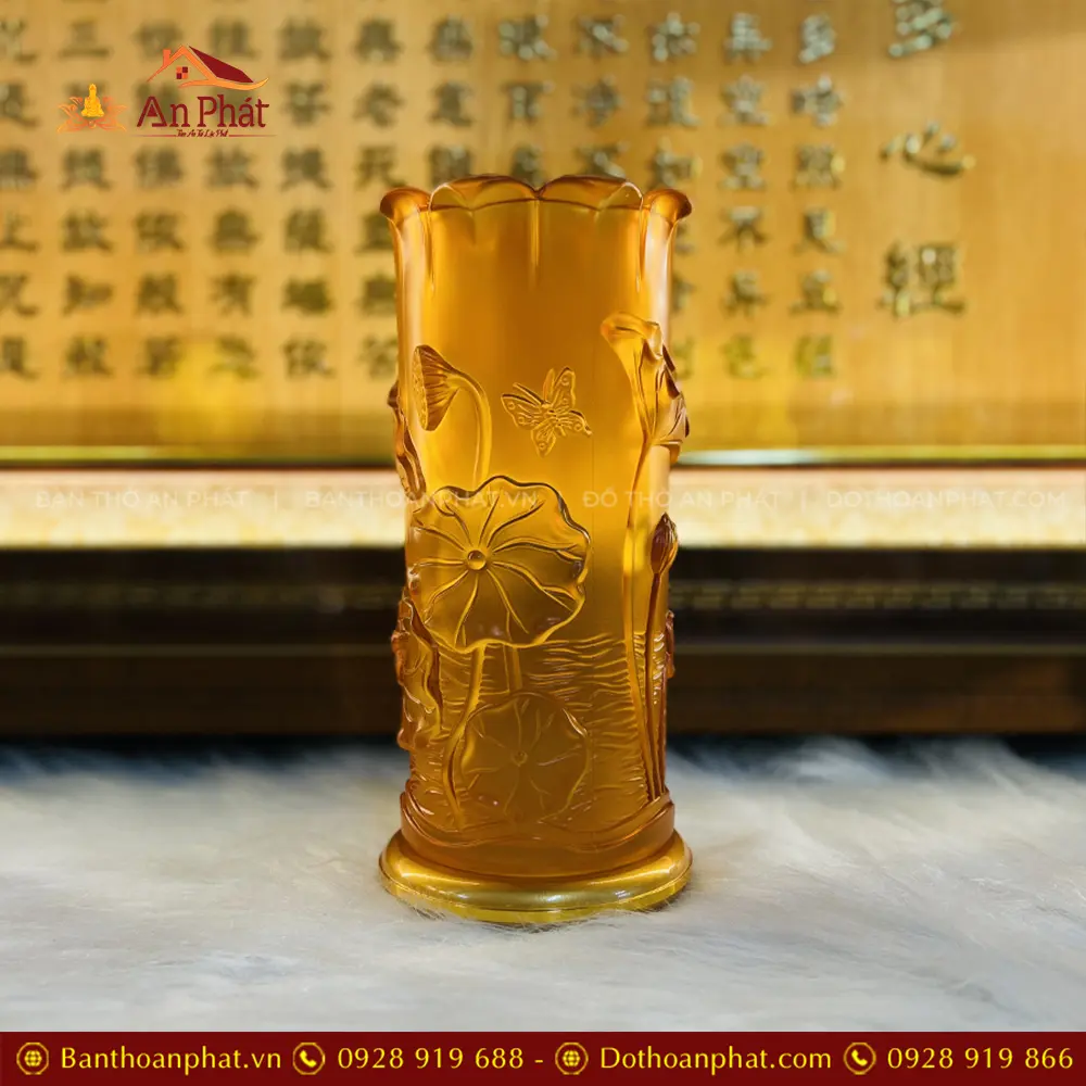 Ống Hương Lưu Ly Cao Cấp Nhập Khẩu DT1098 3 Ống Hương Lưu Ly Cao Cấp Nhập Khẩu DT1098