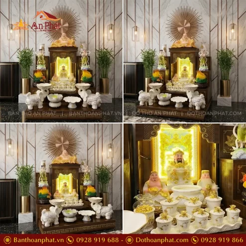 Bàn Thần Tài Đẹp Hiện Đại Mái Bằng TT-2695 4 ban than tai dep hien dai mai bang tt 269500003