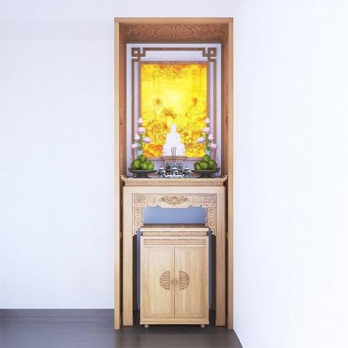 Bàn Thờ Chung Cư Nhỏ Gọn Đẹp BT-8811