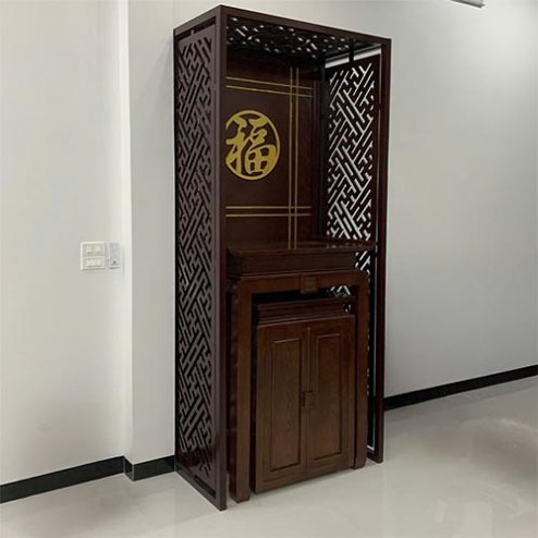 Bàn Thờ Chung Cư Tủ Thờ Đẹp Mẫu Đơn Giản BT-9029