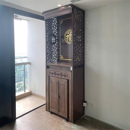 Bàn Thờ Chung Cư Tủ Thờ Nhỏ Gọn BT-9056