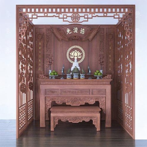 Bàn Thờ Đẹp Cho Nhà Chung Cư BT-9090