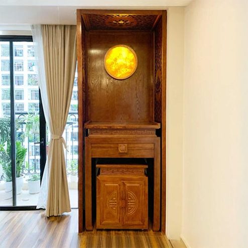 Bàn Thờ Đứng Tủ Thờ Đẹp Cho Nhà Chung Cư BT-8997